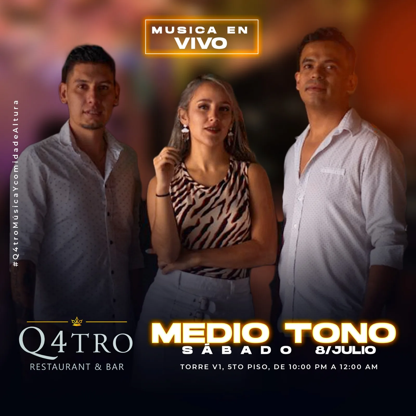 Música en vivo en Q4tro